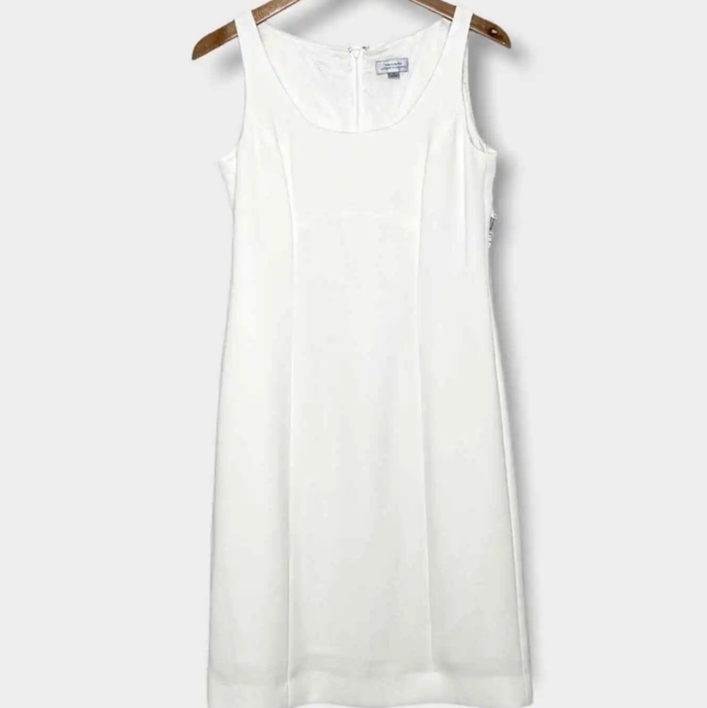 NWT  Tahari ASL Sheath Dress & WITHOUT JACKET Cloud  Sz. 4